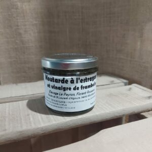 Moutarde à l'estragon et vinaigre de framboise
