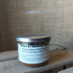 Terrine à l'ancienne épicée